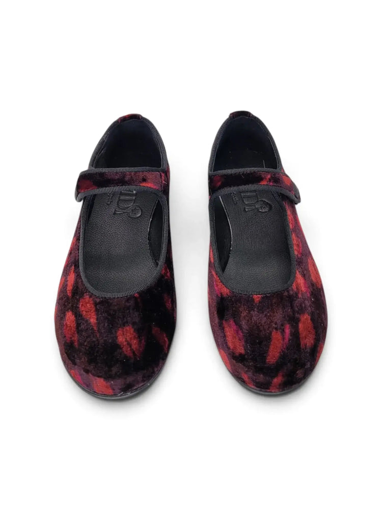 Lmdi iria raspberry red velvet mary jane | kids shoes fast shipping