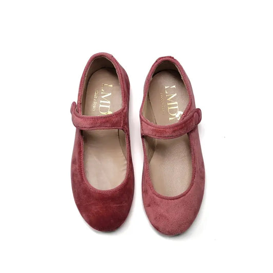 Lmdi iria raspberry velvet mary jane - mary jane