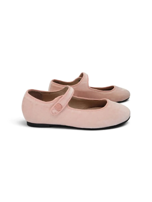 Lmdi iria soft pink velvet mary jane | kids shoes fast shipping