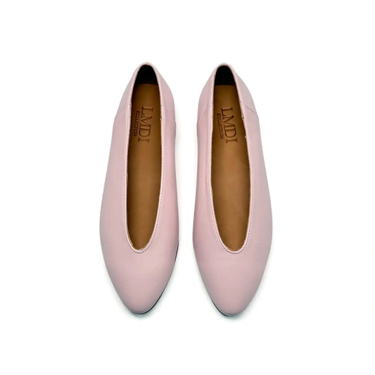 Lmdi sanxenxo cuban pink ballet flats spain fast shipping