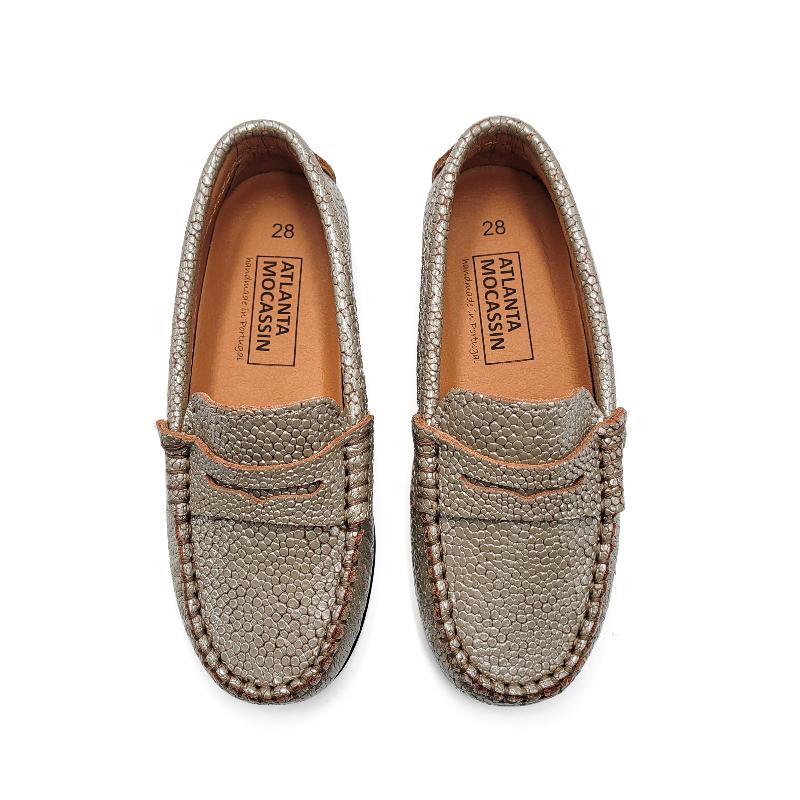 atlanta-mocassin-loafer-taupe-metallic-girls