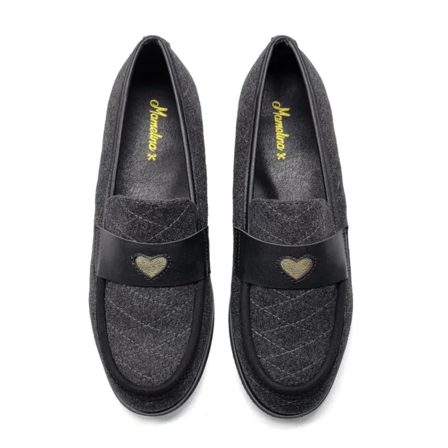 Mamelina-8597- - grey wool - slip on dress