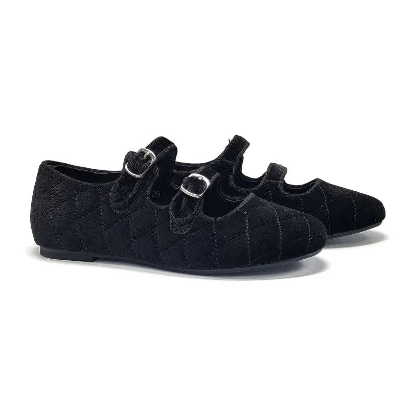 Mamelina Black Velvet Mary Jane  0918