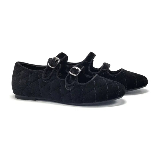 Mamelina Black Velvet Mary Jane  0918