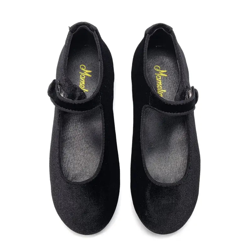 Mamelina Black Velvet Mary Jane A011