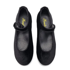 Mamelina Black Velvet Mary Jane A011