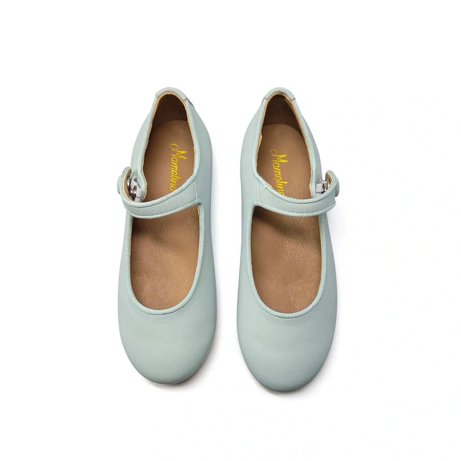 Mamelina blizzard blue mary jane leather shoes fast shipping