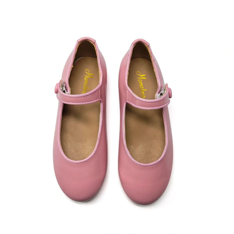 Mamelina chalk violet pink patent mary jane shoes fast shipping
