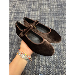 Mamelina dark brown mary jane 106690 mary jane
