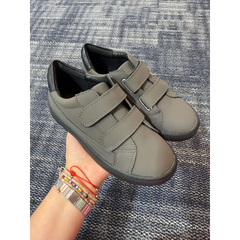 Mamelina dark grey gum velcro sneaker 5236 velcro sneaker