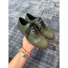 Mamelina hunter green wingtip lace dress shoe 6208 21 boys lace