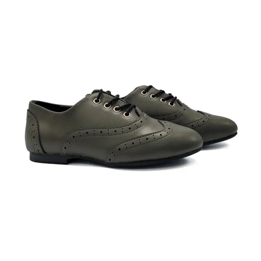Mamelina hunter green wingtip lace dress shoe 6208 boys lace