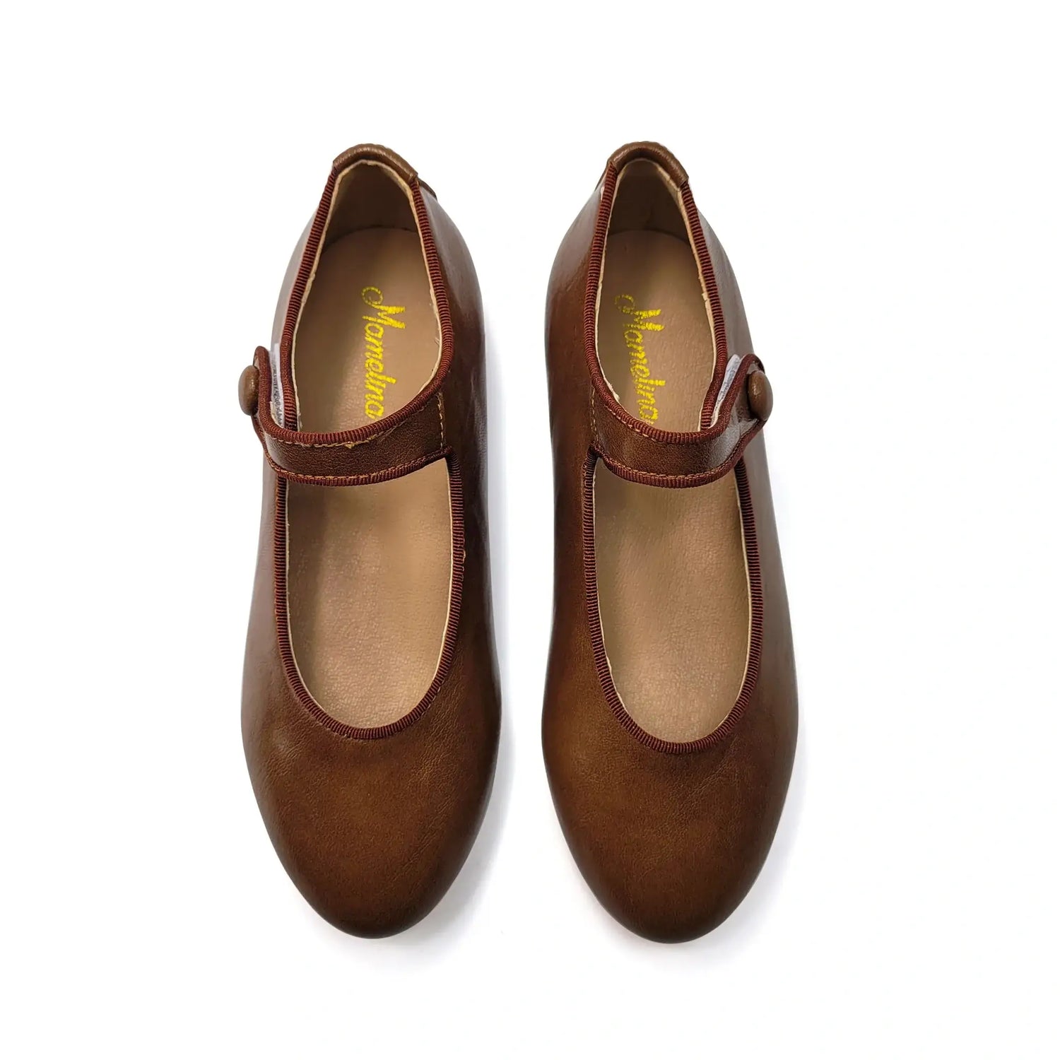 Mamelina milky chocolate mary jane brown leather fast shipping