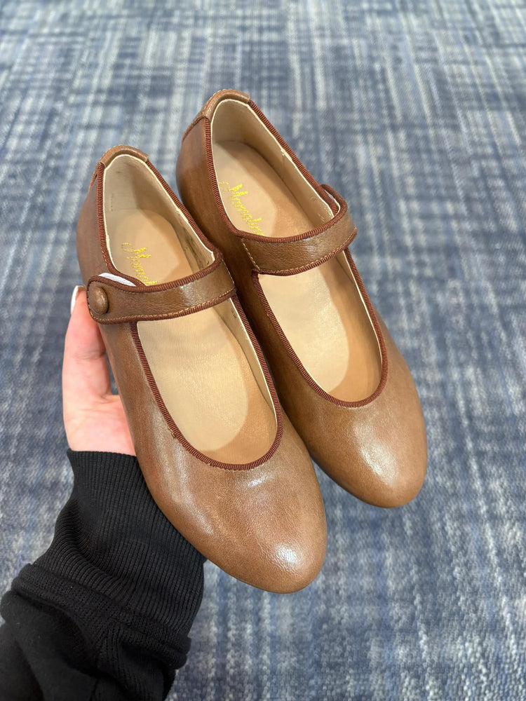 girls fast shipping mary jane chocolate