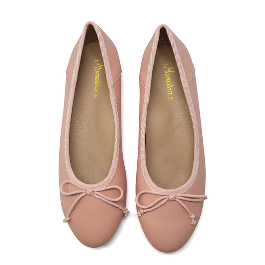 mamelina-nude-pink-bow-ballet-flat-