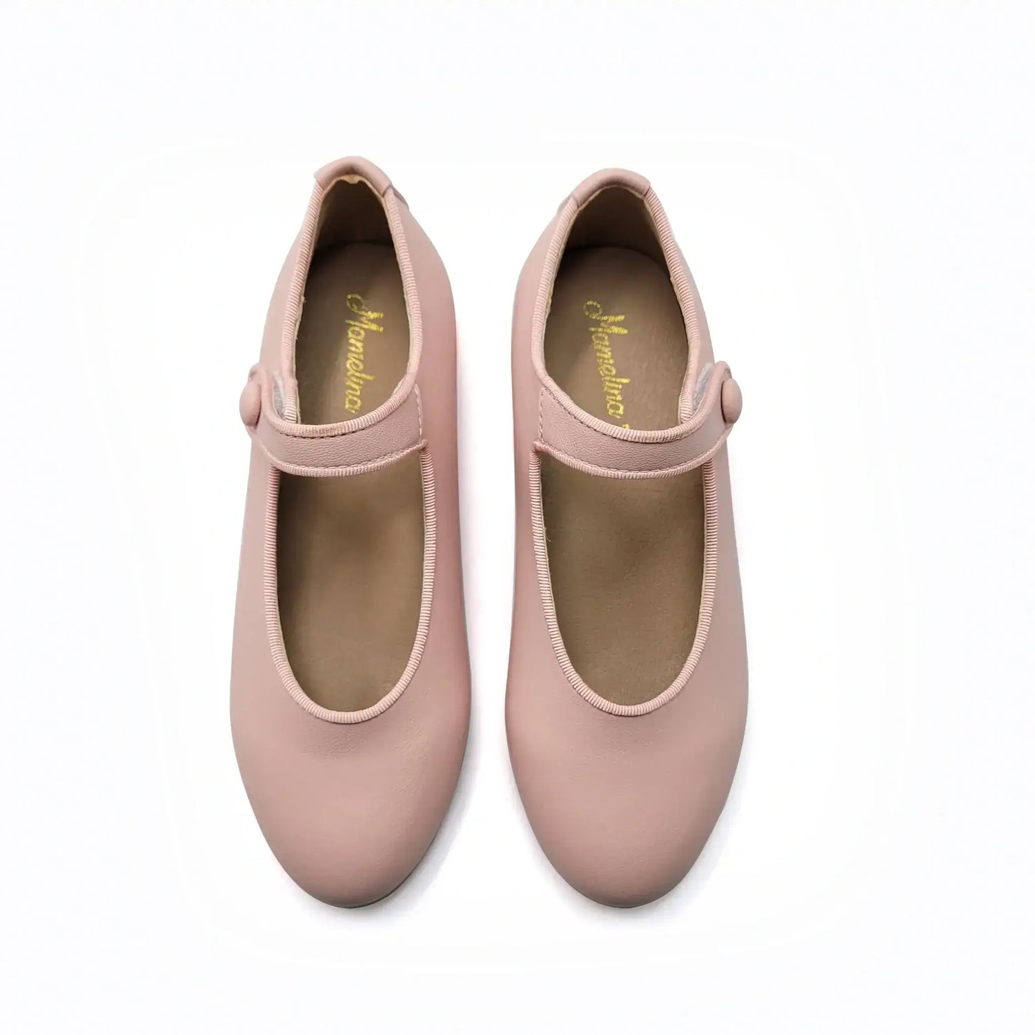 Mamelina pink blossom mary jane leather shoes fast shipping