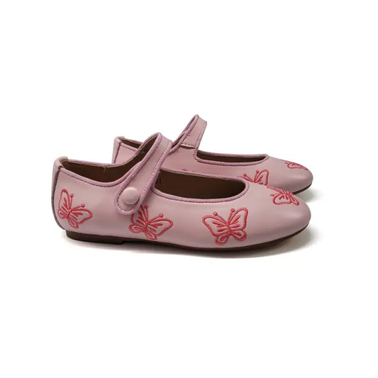 Mamelina pink butterfly mary jane a011 - mary jane
