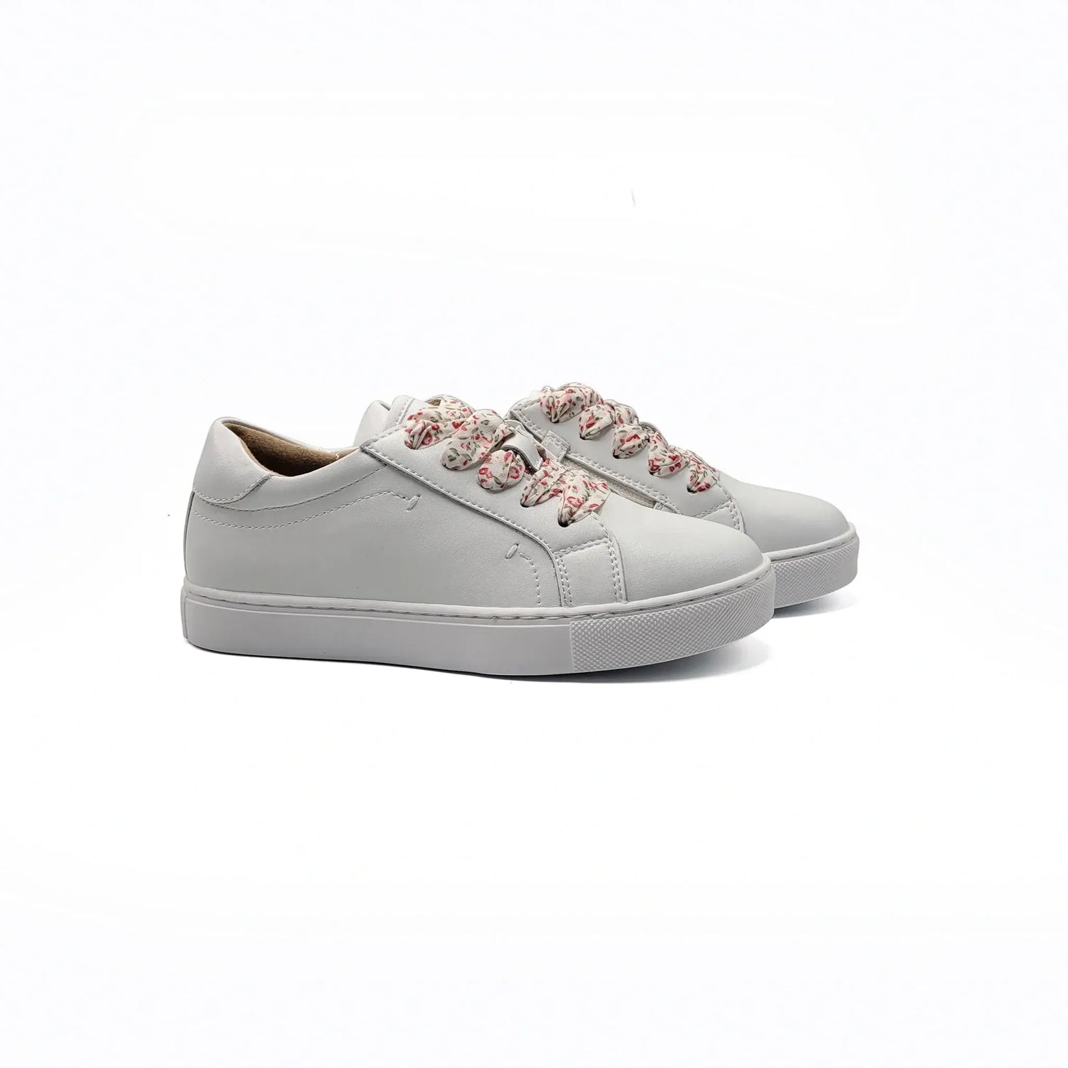 Mamelina white floral lace sneaker women fast shipping