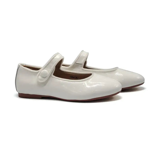 Mamelina Cream Patent Mary Jane 106690