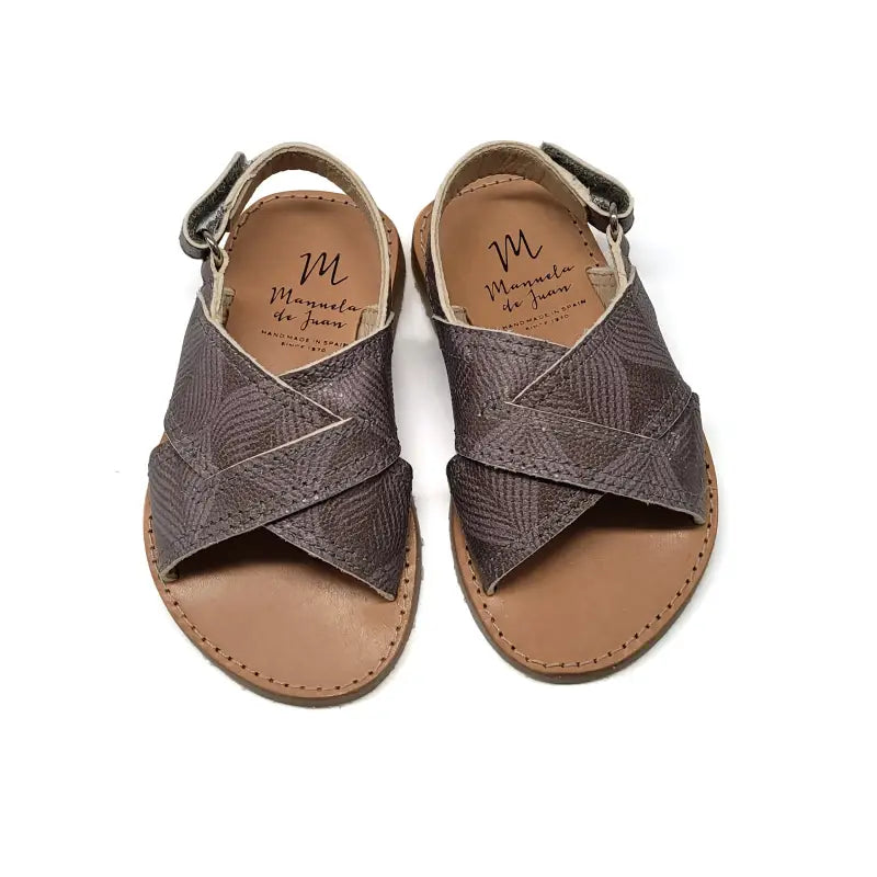 Manuela De Juan Army Green Sandal S2149 - BOYS