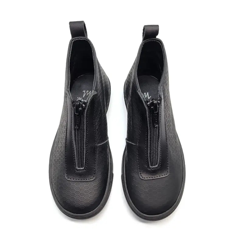 Manuela De Juan Black Honeycomb High Top  S3149