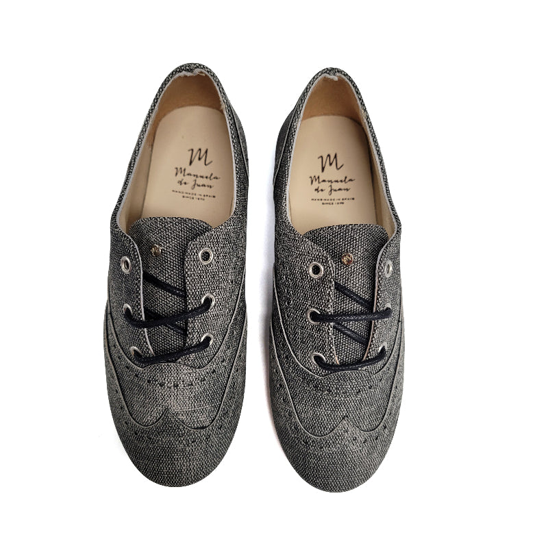 manuela-de-juan-black-washed-linen-dress-shoe-boys