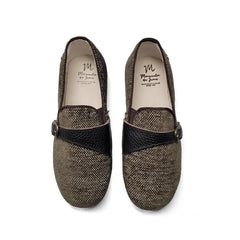 Manuela de juan chocolate haven smoking slip on s3186 - shoe