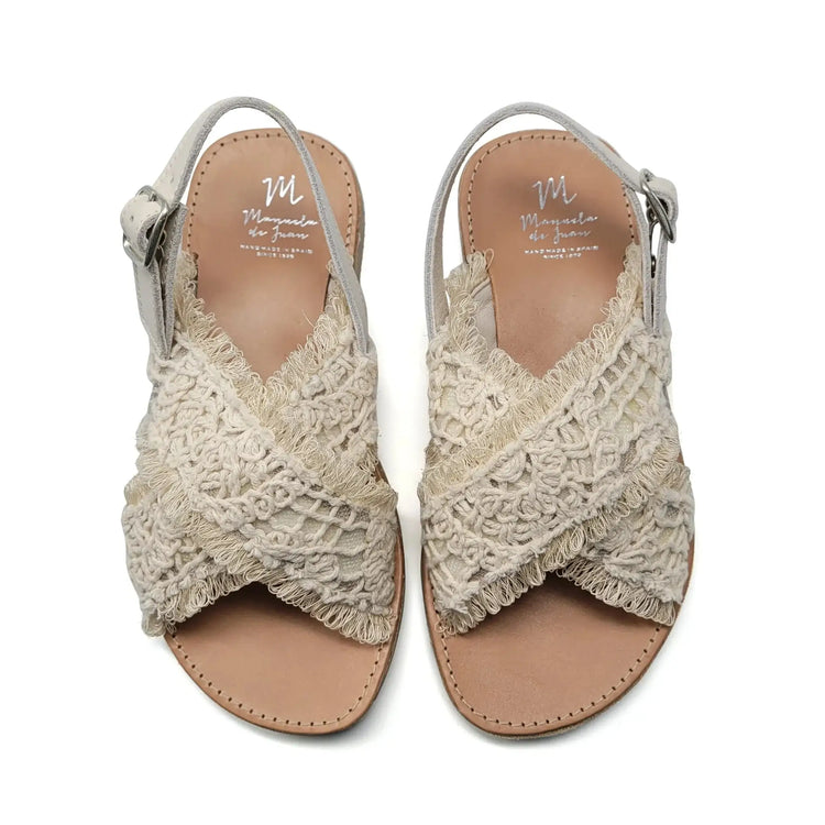 Manuela De Juan Granny Doile Sandal S2539