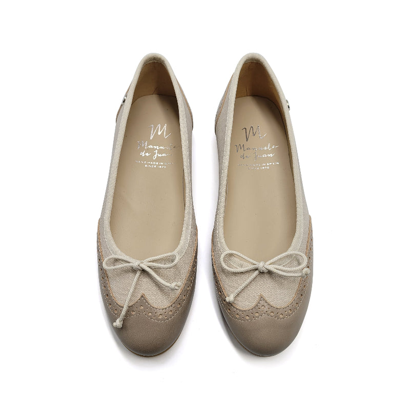 manuela-de-juan-ivory-linen-wingtip-girls-ballet-shoe