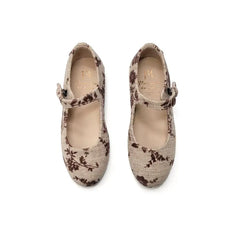 Manuela-De-Juan-Taupe-Floral-Mary-Jane-GIRLS