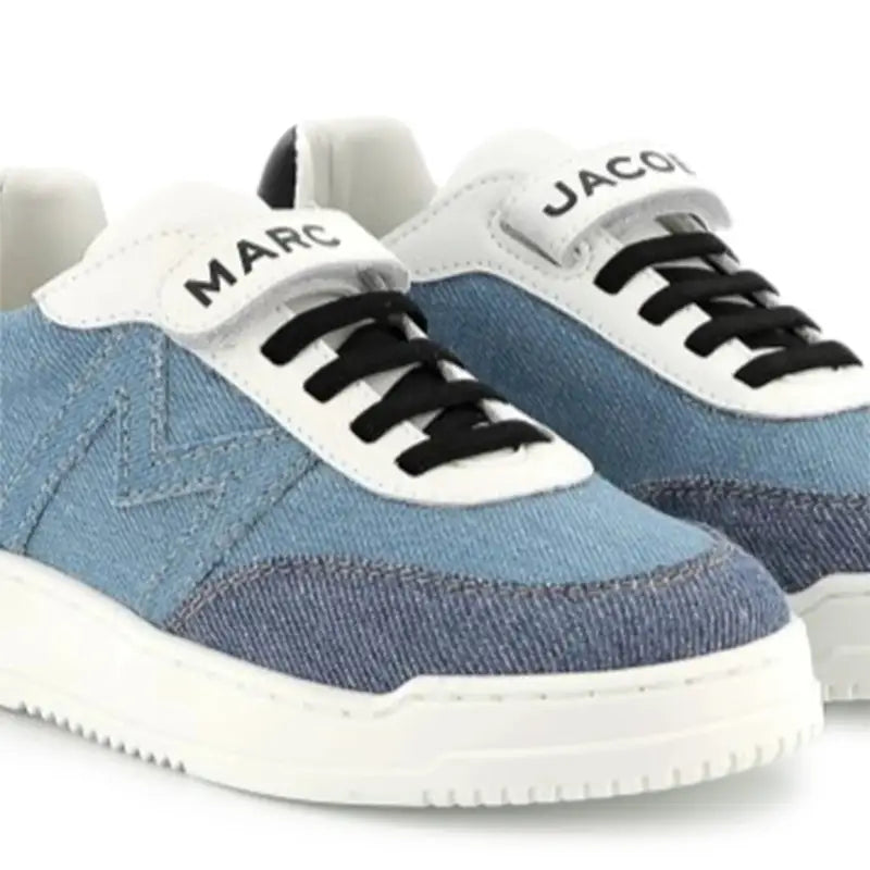 Marc Jacobs Blue Sneakers with Rubber Sole Velcro | Laced