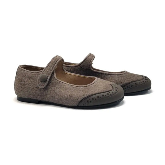 Maria catalan clay flannel mary jane 380609