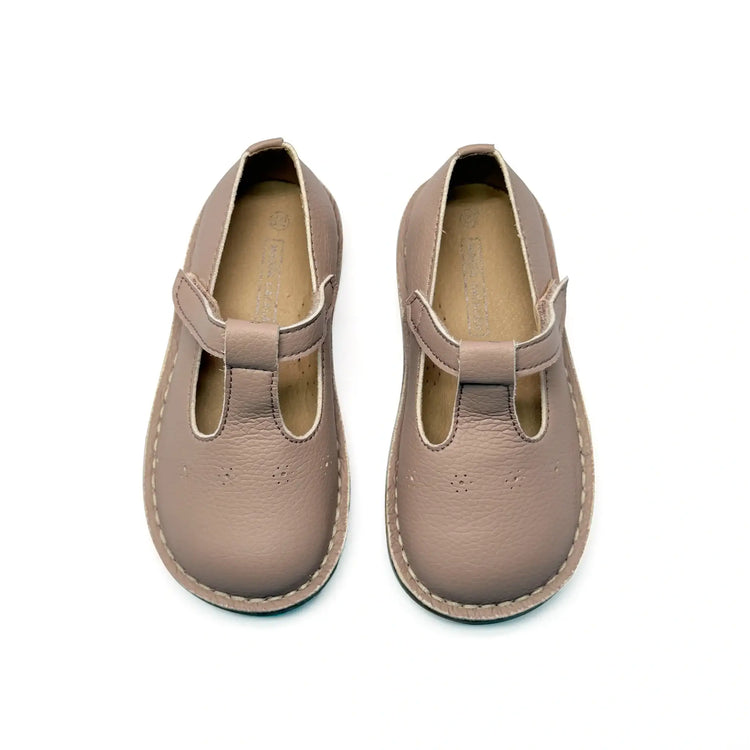 Maria catalan dusty mauve t strap mary jane shoes fast shipping