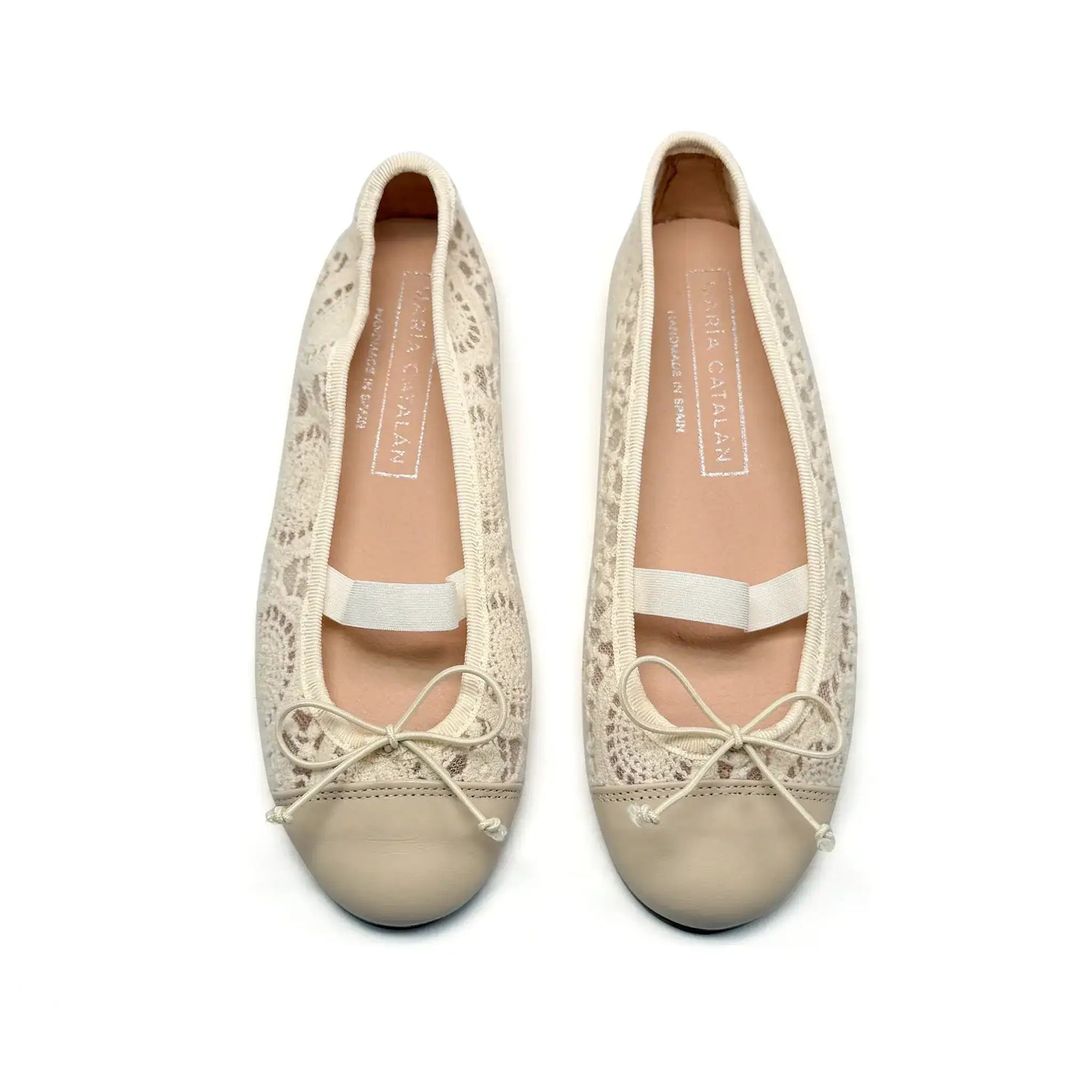 Maria catalan lace mary jane flats spain fast shipping
