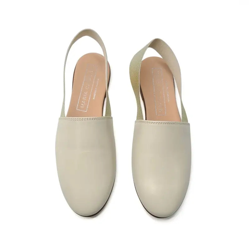 Maria catalan ivory gold slingback 600715 - girls