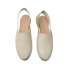 Maria catalan ivory gold slingback 600715 - girls