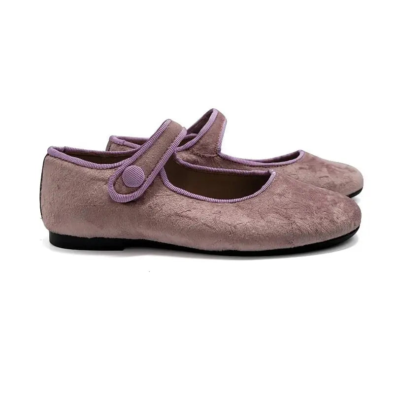 Maria Catalan Lilac Camisole Velvet Mary Jane 380609 - 22 - GIRLS