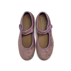 Maria Catalan Lilac Camisole Velvet Mary Jane 380609 - GIRLS
