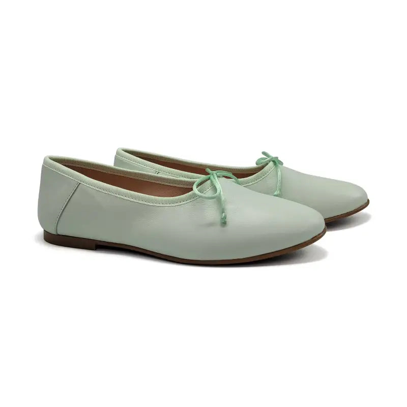 Maria Catalan Mint High Cut Ballet Flat 600713 - GIRLS