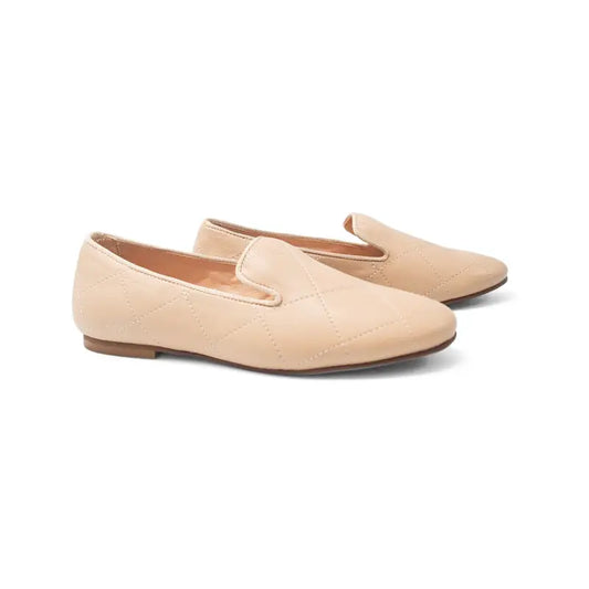 Maria catalan nude quilt slip on 505716 - girls