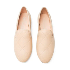 Maria catalan nude quilt slip on 505716 - girls