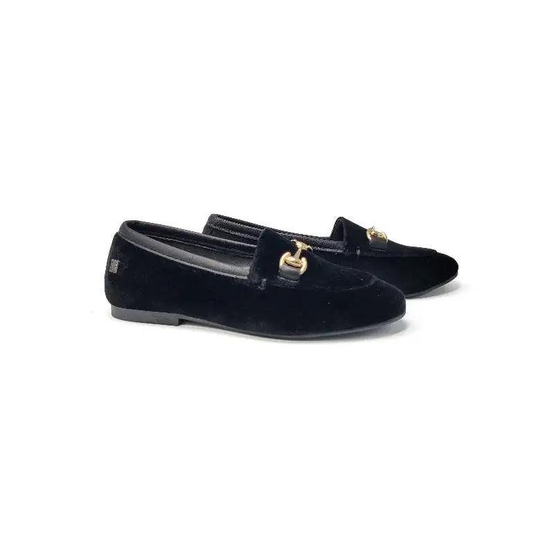 maria-catalan-smoking-black-velvet-chain-slipon-girls