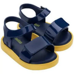Mini melissa blue yellow jump sandal 32834 - boys