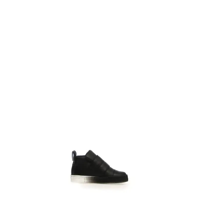Naturino collyn black ombre velcro hi top sneaker - boys