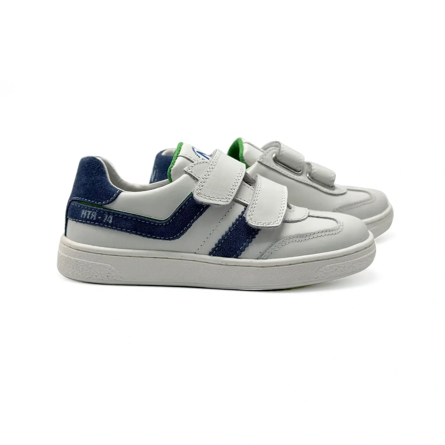 Naturino marves white navy velcro sneaker fast shipping