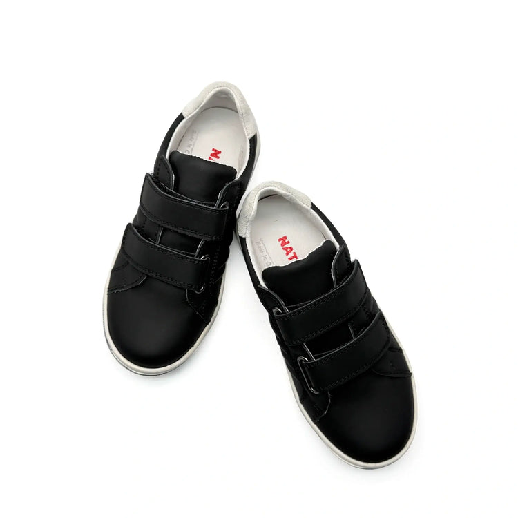 Naturino nume black white velcro sneaker kids fast shipping