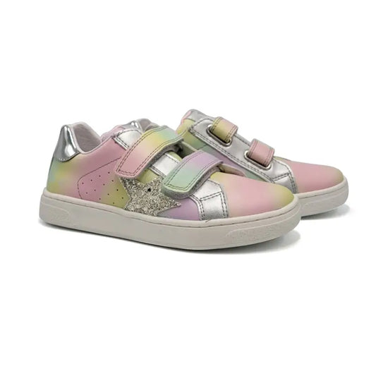 Naturino pinn rainbow star sneaker - boys
