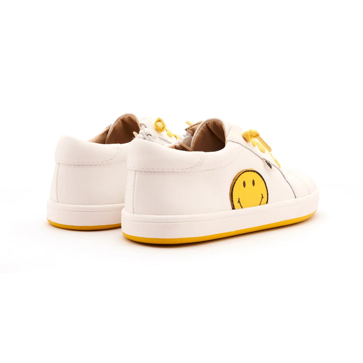 Oldsoles Yellow Smile No Tie Sneaker 1054