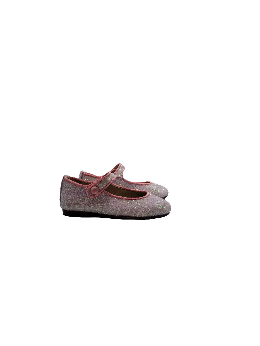 Pink glitter shoes for by papanatas fast shipping