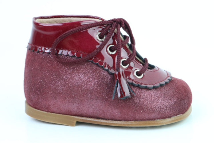 papanatas-burgundy-shimmer-leather-lace-bootie-baby-girl